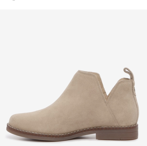 Hush Puppies tan suede booties size 7.5 - Picture 2 of 15
